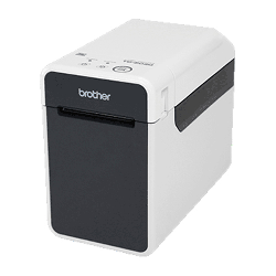 Brother TD-2120N imprimante pour étiquettes Thermique directe 203 x 203 DPI 152,4 mm/sec Avec fil Ethernet/LAN